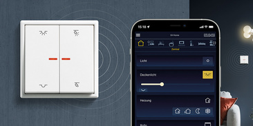 KNX RF Taster bei Ciobirdan Elektrotechnik & Montage in Stuttgart